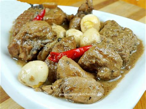manok na maliit|Pininyahang Manok with Gata .